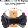 Guitar Wall Mount Secure Solution for Your Wall Hanger Auto Lock Adjustable Hook Holder for Acoustic and Ukulele