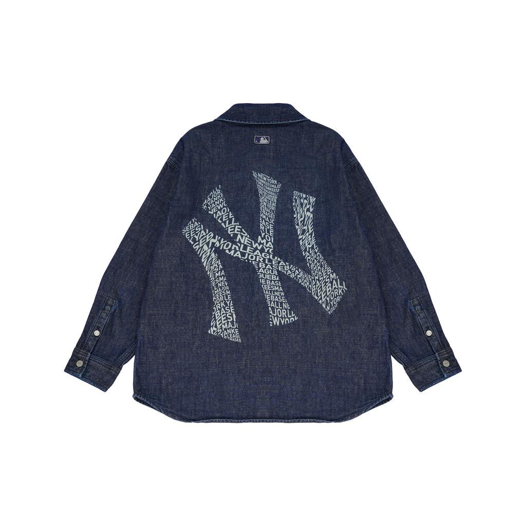 New MLB New York Yankees Shirt Unisex Dark Marine Blue 3ADRU0124-50NYD