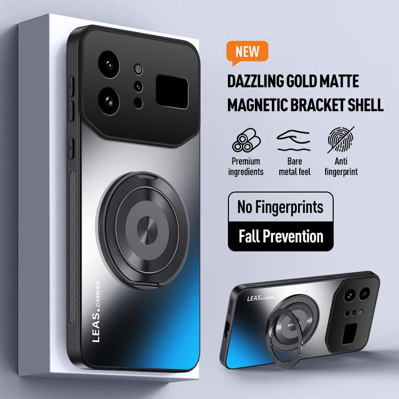 For Magsafe Magnetic Case For Infinix Note 60 Ultra 60Pro 360° Rotating Ring Holder Wireless Charging Hard Cover For Note 60 Pro