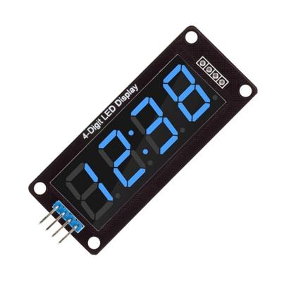 High Brightness TM1637 4Digit 0.56Inch LED Display Module Multiple Color Option for DIY Electronics Projects Application