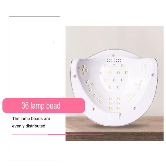 

Машина для отверждения геля для ногтей, профессиональные безопасные светодиодные регулируемые инструменты для дизайна ногтей