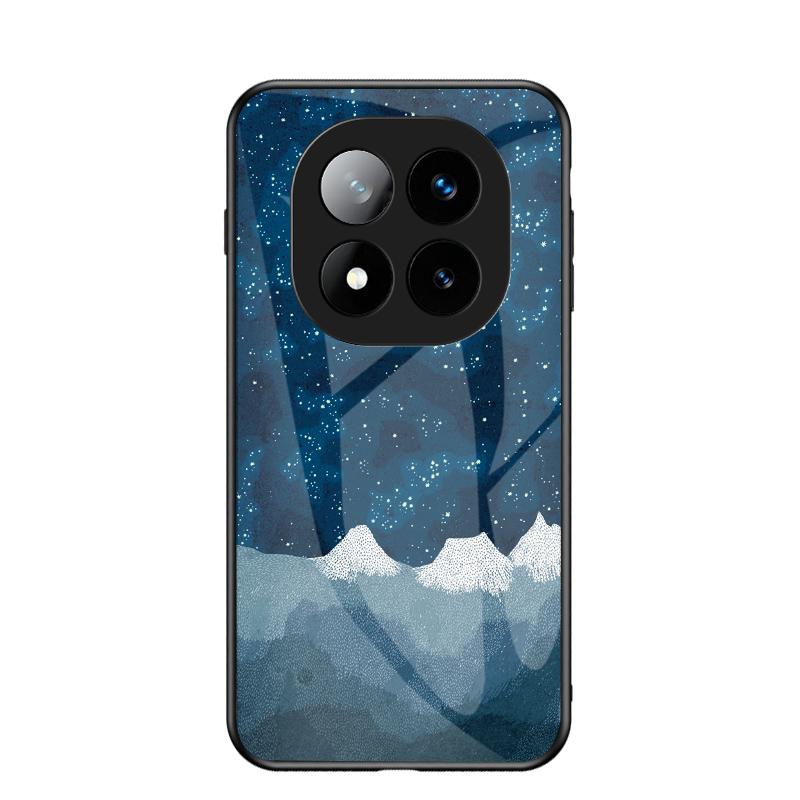 Für Xiaomi Redmi Note 14 Pro Plus 14 Pro 14 Sternenhimmel Muster Glas Handyhülle