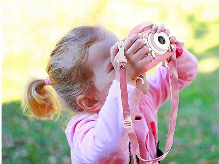 Aparat Cyfrowy Dla Dzieci Z Grami Kamera Gry Kotek 18257 R