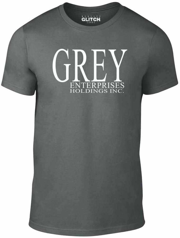 

Men s Grey Enterprises Holdings Inc.T-Shirt - GIFT MOVIE BOOK FIFTY SEXY DVD 4XL