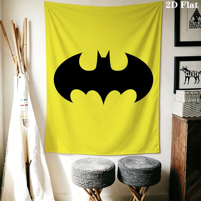 Batman Logo Minimalist Design Threepiece Set 1 Duvet Cover 2 Pillowcase Without Core Bedding Set Christmas Birthday Gift