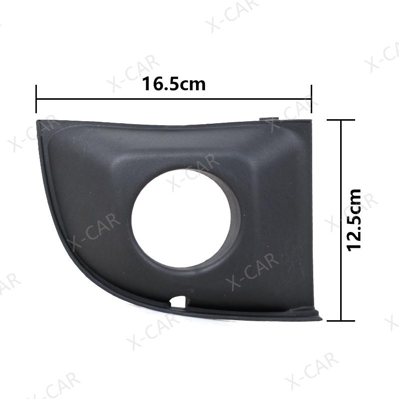 735455047 735455049 Front Bumper Fog Lamp Foglight Cover Frame Cap Lid For FIAT 500 2007 2008 2009 2010 2011 2012 2013 2014 2015