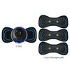 Portable Body Massage Paste Releasing Stress Household Neck Relaxation Machine Comfortable Lightweight for Home Office Bedroom