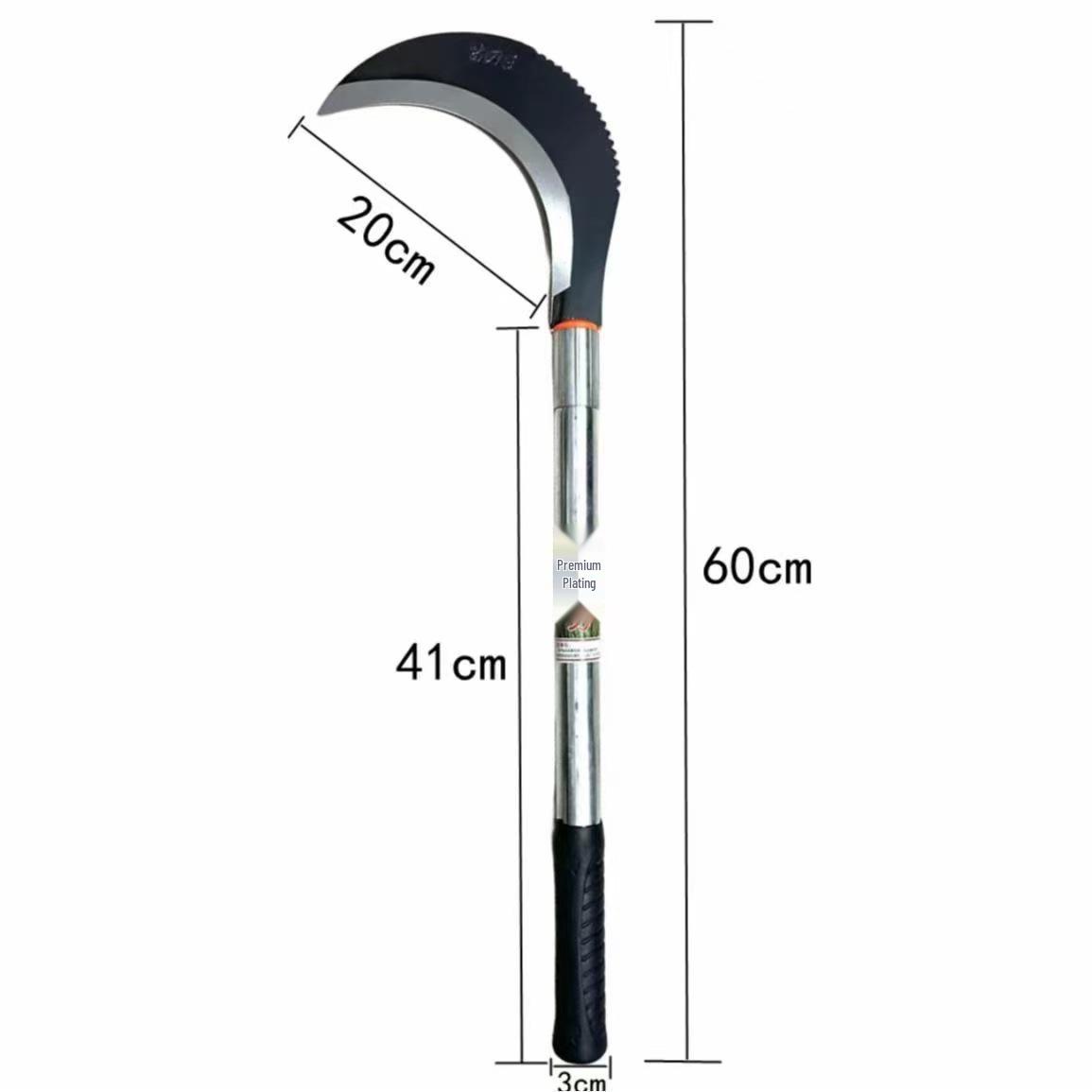 Прочный мачете из марганцевой стали для рубки дров, кошения травы, сбора кукурузы и использования на открытом воздухе - Традиционный сельскохозяйственный инструмент.