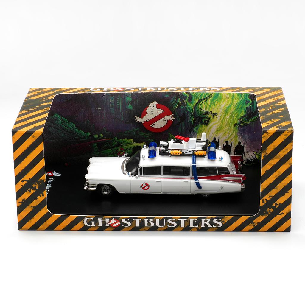 YS In Stock 1:64 NEW Ghostbuster Miller Meteor 1959 Ecto-1 Diecast Car Model Collection ToYS