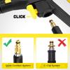Kit di ricambio per idropulitrice 2175 Psi Adatto per modelli Karcher K2-K7 Include sistema di connessione rapida per tubo flessibile