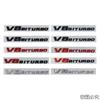 ABS V8 BITURBO Badge Decal Car Body Trunk Emblem Letters Sticker for Mercedes Benz W210 W211 W212 W213 GLA GLK ML GL GLC GLE