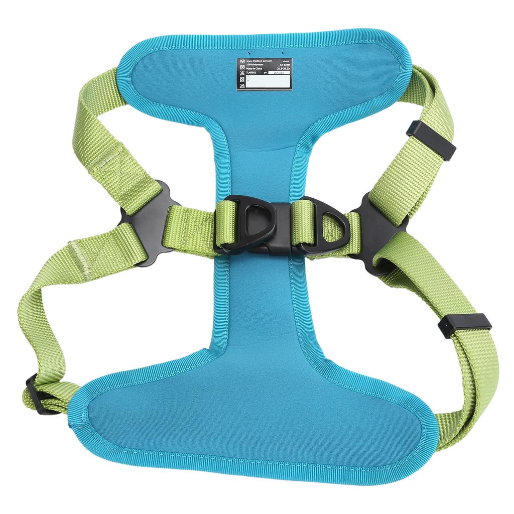 AntiLost Dog Vest Harness NoPull Pet Breathable and Adjustable Vest Harness Green