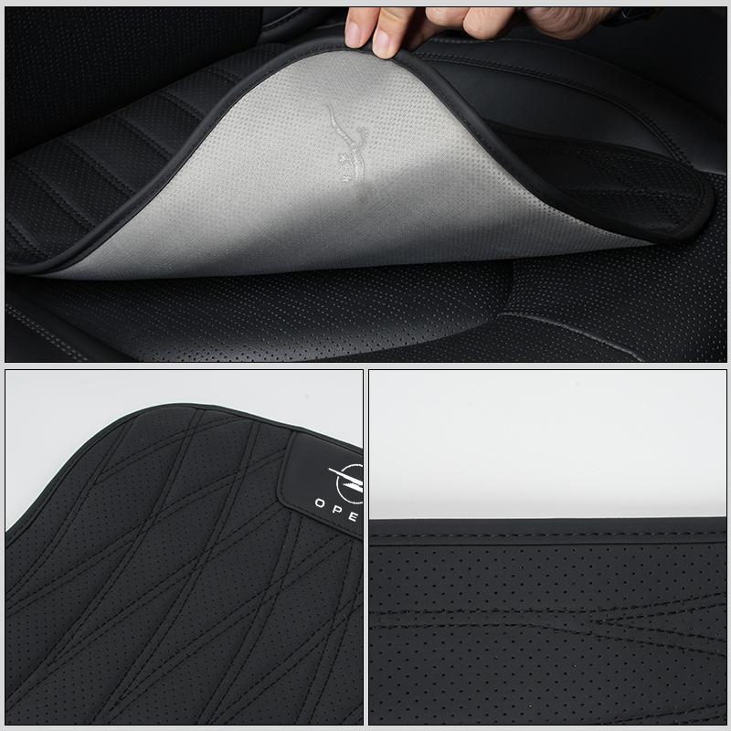 AAGQ1 Leather Car Seat Perforated Cushion Breathable Cushion Accessories For Opel Astra Corsa Insignia Vectra Meriva Zafira