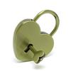 Heart Lock Vintage Metal Padlock Luggage Bag Suitcase Box Lock With Key Wedding Lover Diary Book Handbag Lock Promotion Gifts
