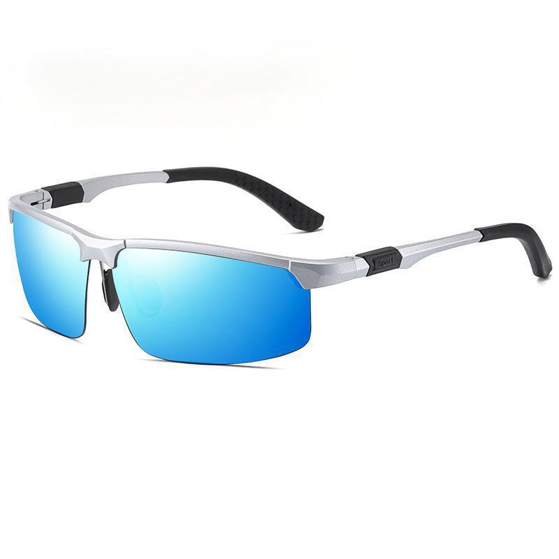 Luxury Quality Rimless Mirror Sunglasses Men Woman Polarized Sports Outdoor Sun Glasses Retro Anti-glare Driving Sunglass