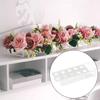 Clear Acrylic Flower Vase Rectangular Floral Arrangement Decorative Modern Wedding