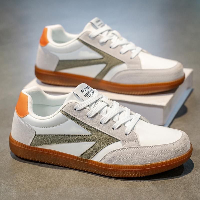 Small Niche Men's Shoes Breathable Anti Slip Low Cut Casual Forrest Gump Board Teenagers Korean Version Trendy Versatile German Training