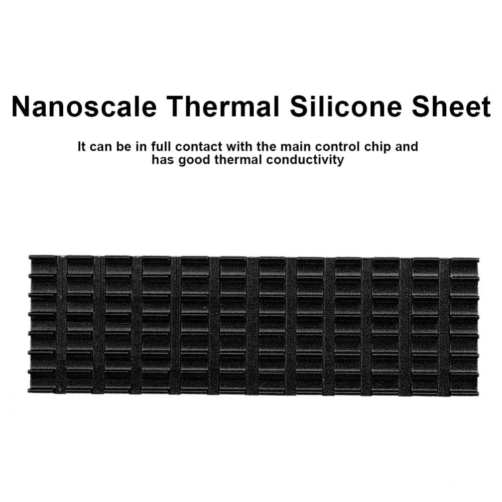 Lightweight M.2 SSD Heatsink 70x22x6mm PCIE Heat Sink M.2 2280 Heatsink  Workstation