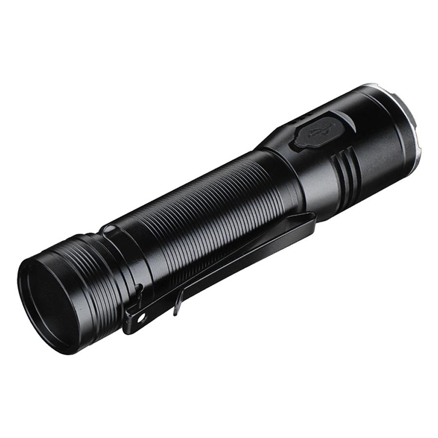 ET20 2050LM C Rechargeable Flashlight 6 Light Modes Memory Function Magnetic Base Clip Waterproof Heavy Duty EDC Work Light