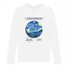 Apoh Unisex Adult Amsterdam Vincent Van Gogh Long-Sleeved T-Shirt