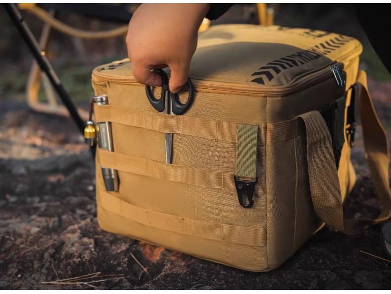 Large Capacity Multifunctional Outdoor Storage Bag: Tactical, Folding Box for Camping Gear, Car Equipment & Mess Kit