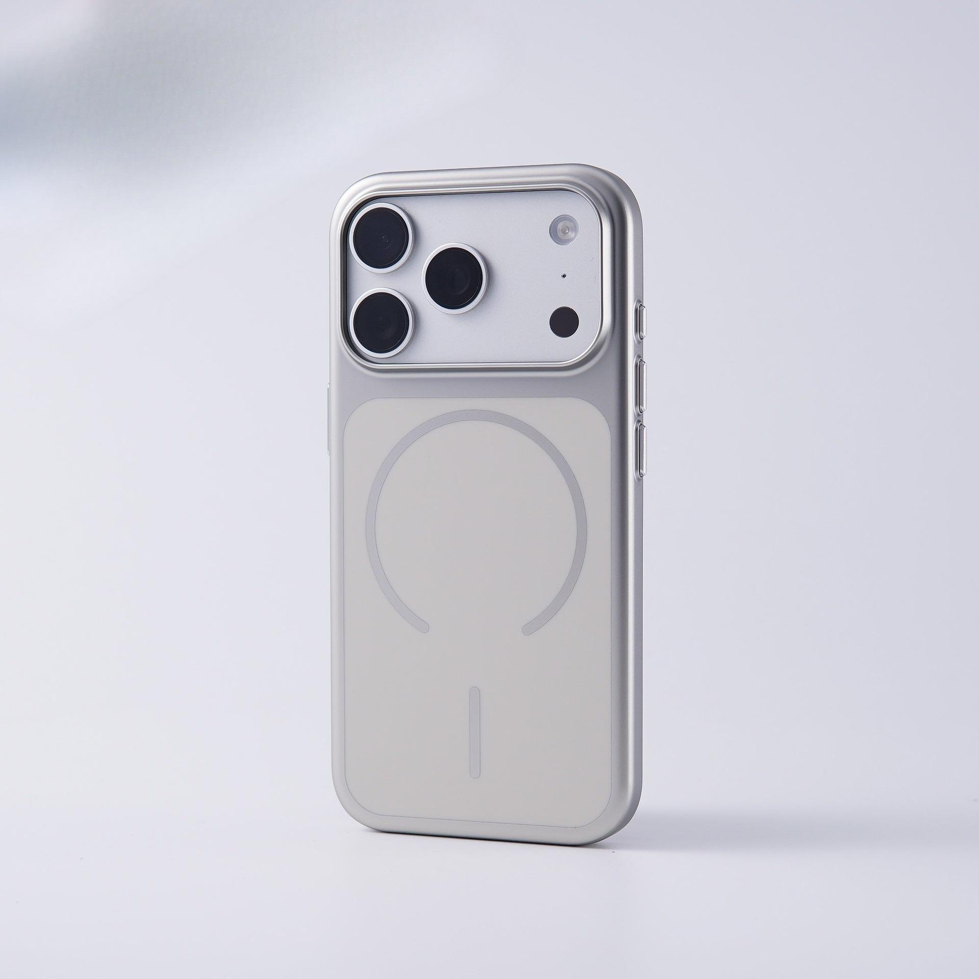 Applicable to iPhone17PROMAX second-generation excimer soft magnetic mobile phone case Apple 16 protective case iPhone 17