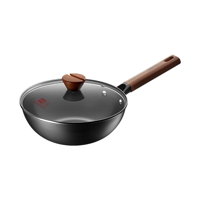 Zhongkang Deep Nitrogen Rust-Resistant Iron Wok, 3rd Gen