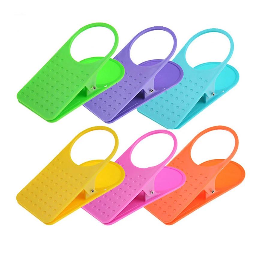 Table Side Cup Holder Tea Accessories Desktop Organization Storage Cup Stand Placemats Cup Clip Drink Cup Cans Coffee Mug Holder