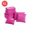 6-piece large size travel organizer portable suitcase organizer clothes shoes makeup bag luggage organizer travel storage bag