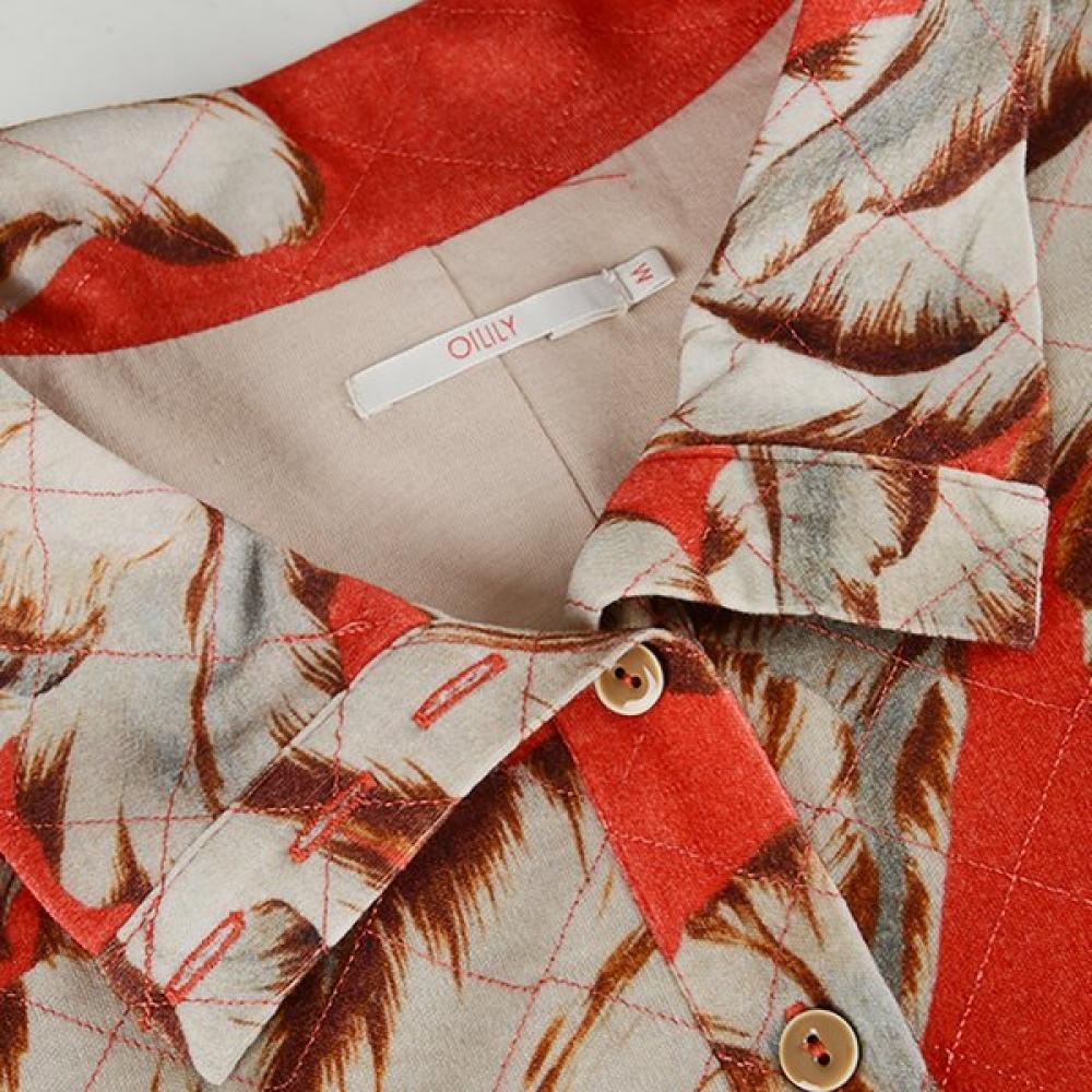 Oilily PaTTern Collar T shirT ow9fzTs021