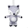 Crib Animal Stuffed Hanging Rattle Toys with Wind Chimes Soft Plush Stroller Toy
