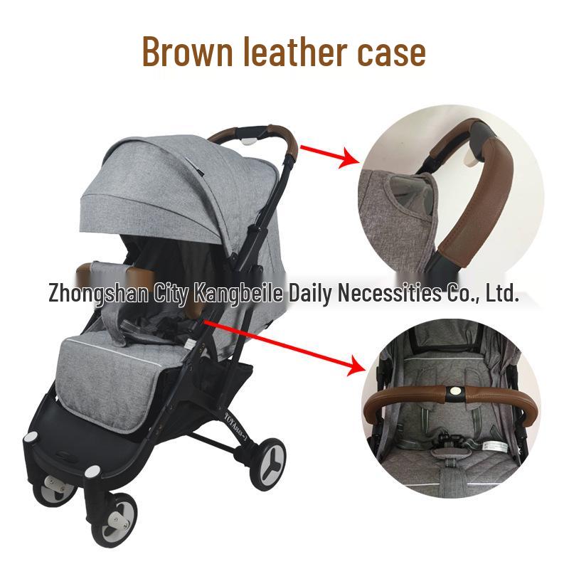 

Чехол на ручку детской коляски из ПУ-кожи - Защитный аксессуар для подлокотника