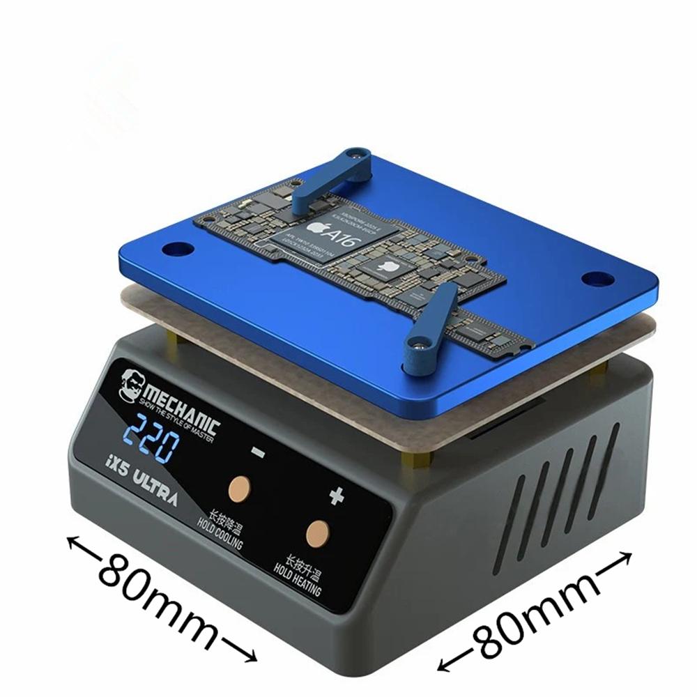 Universal Soldering Preheating Platform layered Soldering Laminating De-gluing Universal iX5 Uitra Matrix Repair Heating Station