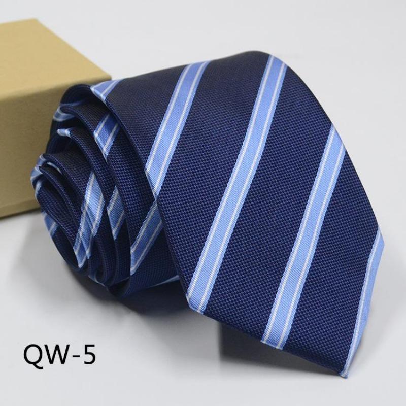 Men'S Dress Business Casual Professional Groom Wedding Best Man Striped Jacquard Fine Gentleman Men'S Premium Tie