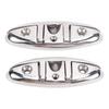 2 Sets Boat Folding Cleat 316 Stainless Steel   Up Dock Cleats with Back Plates and Screws for Kayak Yacht Pontoon