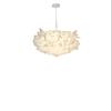 Simple PVC Material Petal Ceiling Lamp Nordic Modern Living Room Decoration Bedroom Study Pendant Lamp LED Light Guide Plate