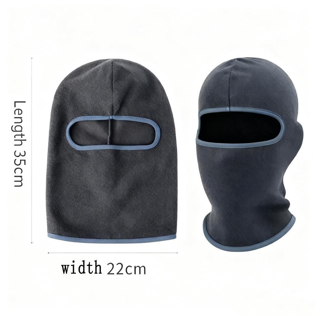 Winter Warm Kinder Gesichtsbedeckung Winddicht Verdickt Polarfleece Radfahren Sturmhaube Maske Thermisch Schnelltrocknend Atmungsaktiv Skifahren Gesichtsmaske