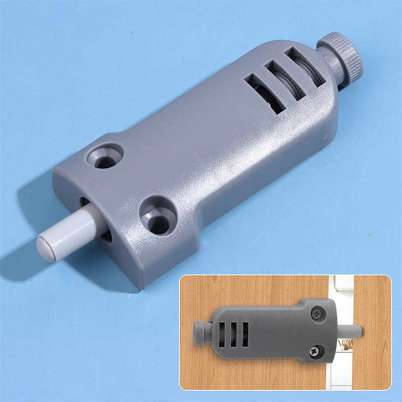 1/2Pcs Wardrobe Stopper Drawer Door Stopper Cabinet Catches Damper Buffers Push Type Rebound Device Furniture Hardware Accessory
