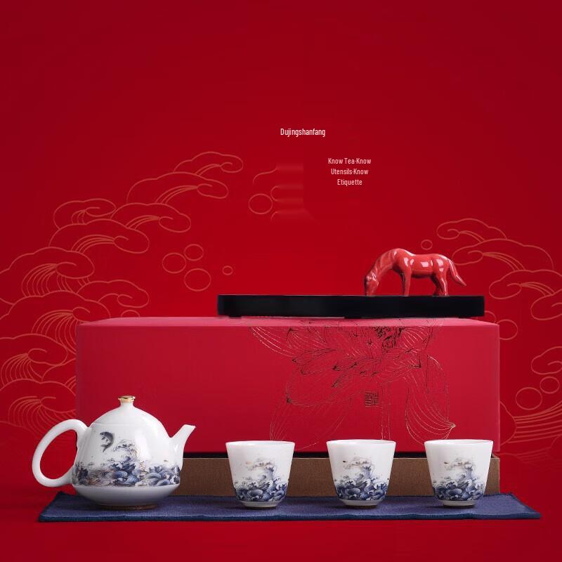 Dehua White Porcelain Kung Fu Tea Set