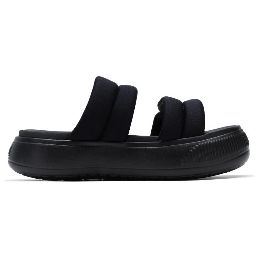 New PUMA Mayu Puffy Slides 'Black' Women's 399450-02