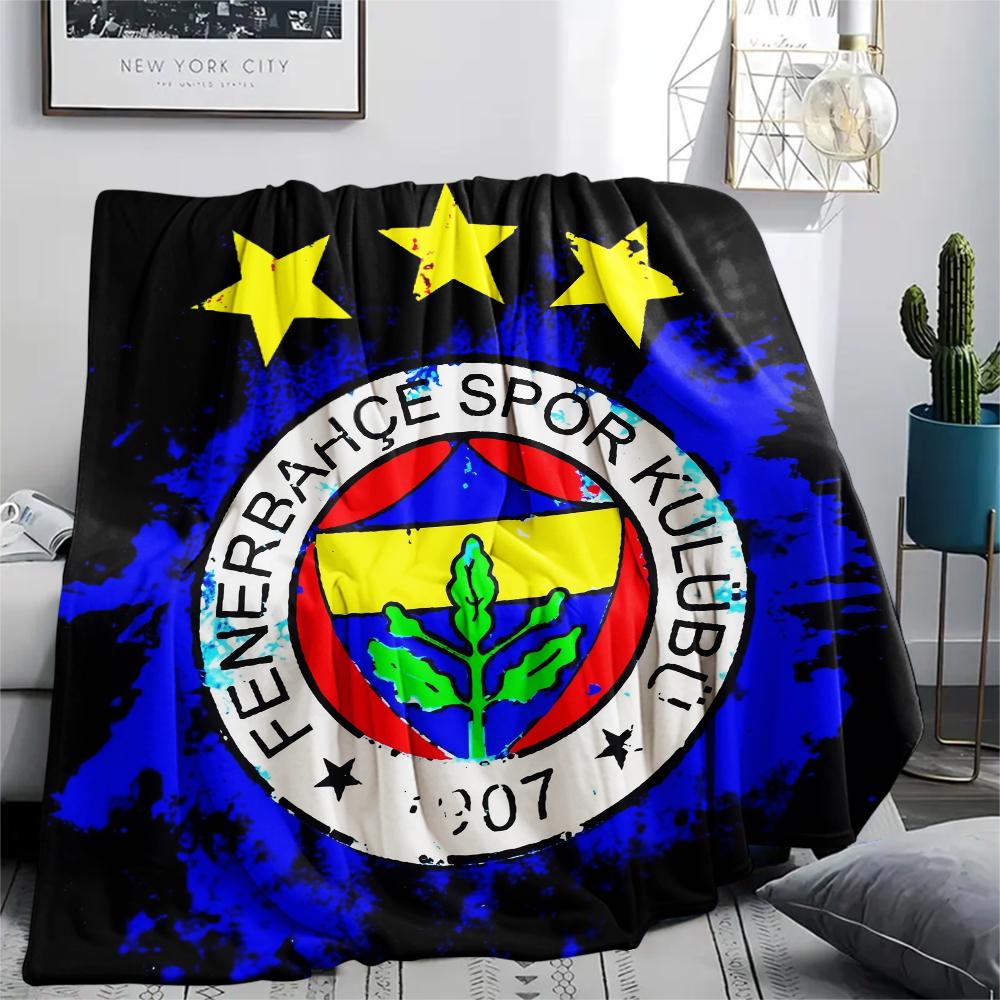

Fenerbahçe S.K. pattern Flannel Blanket, High quality Comfortable for All Seasons, Home Decor, Warmth and Comfort, Perfect for Gifts. 80cm x 120cm
