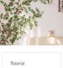 Hochwertige künstliche Rosenranke für florale Wanddekoration