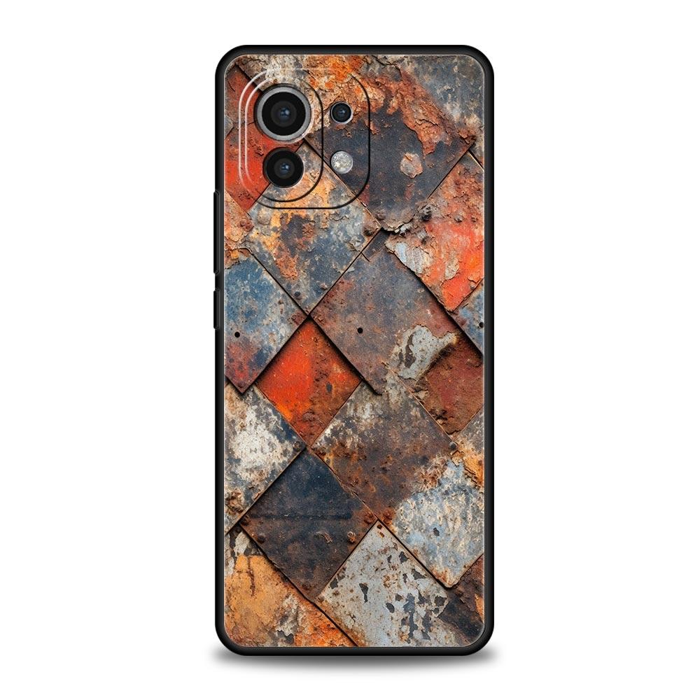 

Vintage Industrial Style Rusty Phone Case Cover for Xiaomi Mi 17 Pro Max 15 14 13 12 11 Ultra 15T 14T 13T 12T Pro Lite Soft TPU Xiaomi 17