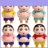 Crayon Shin Chan Pvc Action Figure With Interactive Belly For Collectors And Kids