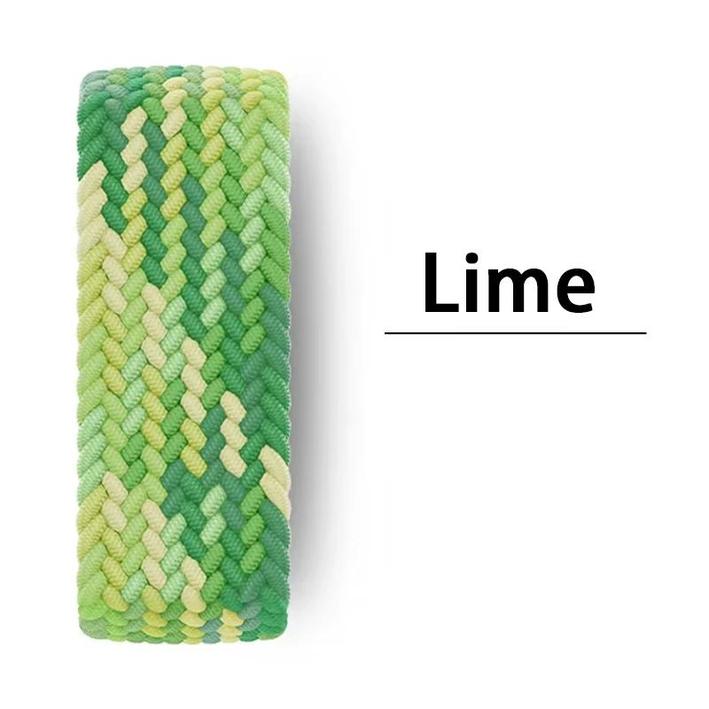 Braided Solo Loop Strap For Redmi Watch 5 Lite Elastic Nylon Bands Xiaomi Redmi Watch 5 Active Weave Bracelet 22mm Wristband