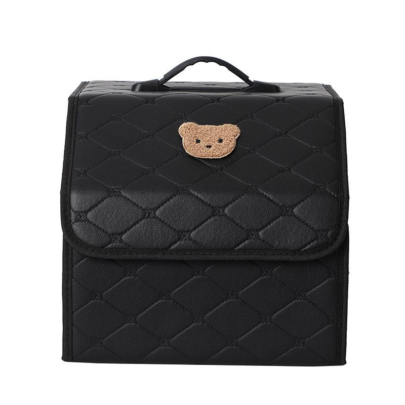 Leather Multi-Function Folding Car Trunk Storage Box