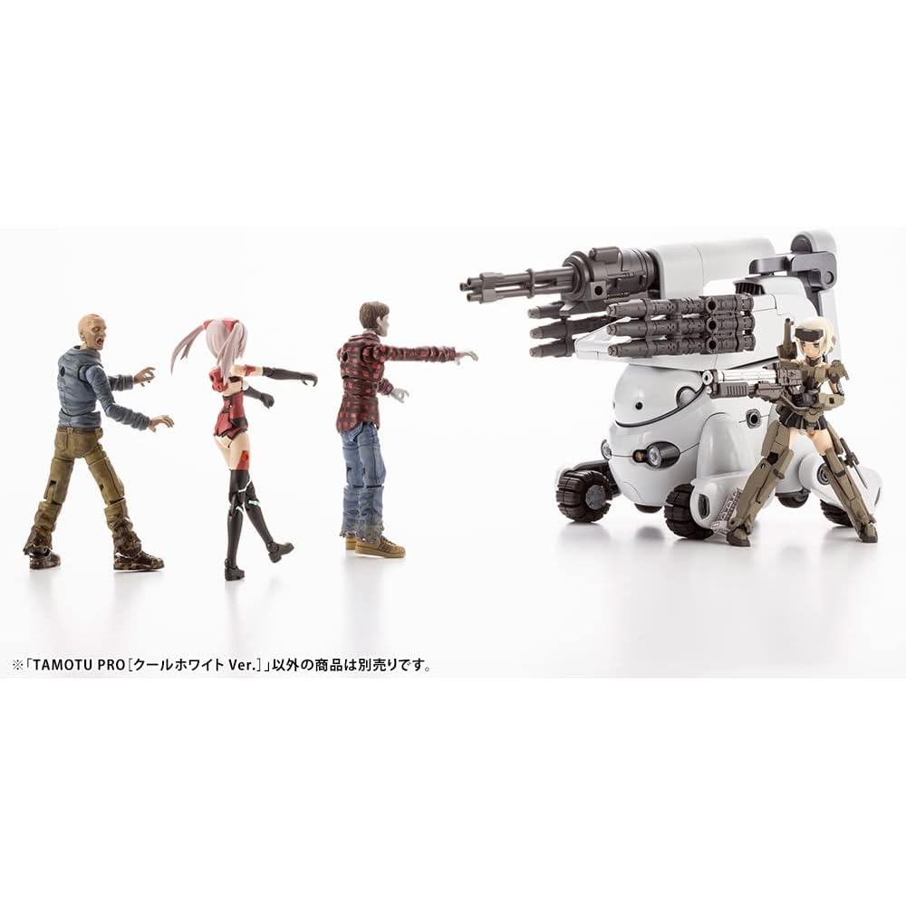 Marut Toys Tamotu Pro Cool White Version 1/12 Scale Plastic Model Approximately 84mm Width