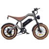 Elektrofahrrad DYU M20 1000W Motor 20" Fat Tire Vollgefedert Erwachsenen E-Bike 48V 18.2AH Doppelte Hydraulikbremse Shimano 7-Gang