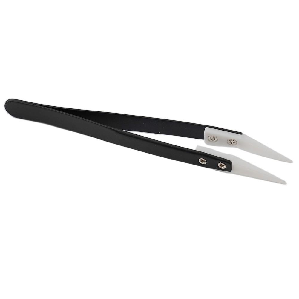 

Одиночный пинцет Маленький изогнутый Нержавеющая сталь Прямой Заостренный Small Elbow