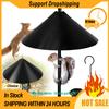 Wrap Around Squirrel Baffle Unique PVC Raccoon & Squirrel Proof Hanging Baffle For Bird Feeders Yard Protect Pole Outside Pole